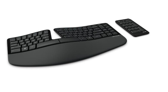 Microsoft Sculpt Ergonomic Keyboard For Business - Keyboard - 3 keys QWERTZ - Black
