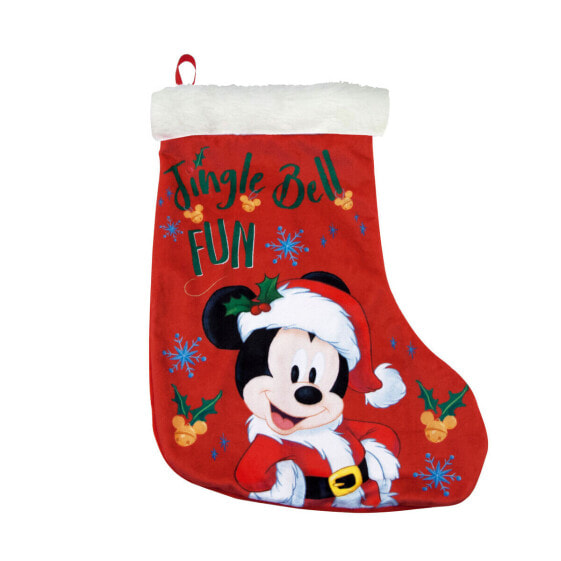 Рождественский Носок Mickey Mouse Happy smiles 42 cm полиэстер