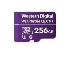 MicroSDXC Western Digital Purple SC QD101 - 256 GB - Class 10 - Class 1 (U1) - Purple