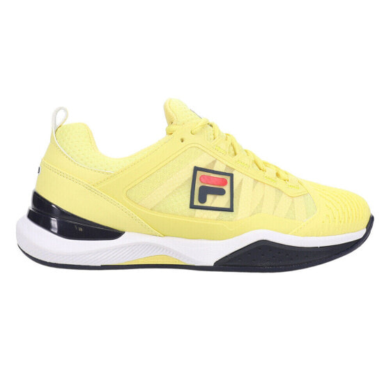 Fila Speedserve Energized Tennis Womens Yellow Sneakers Athletic Shoes 5TM01856