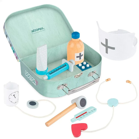 WOOMAX Toy Medical Bag 9 Pieces