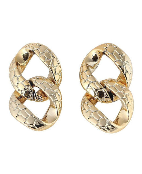 Women's Chainlink Drop Earrings