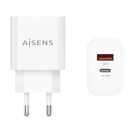 AISENS A110-0681 USB-C And usb-c wall charger 20W