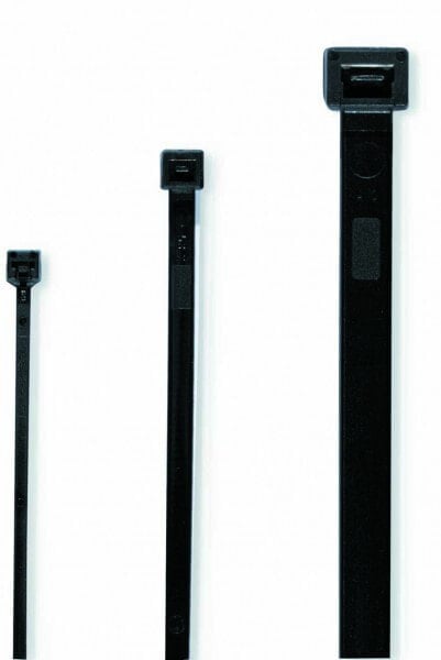 Cimco 181876 - Releasable cable tie - Polyamide - Black - 22.2 cm - V2 - 75 cm