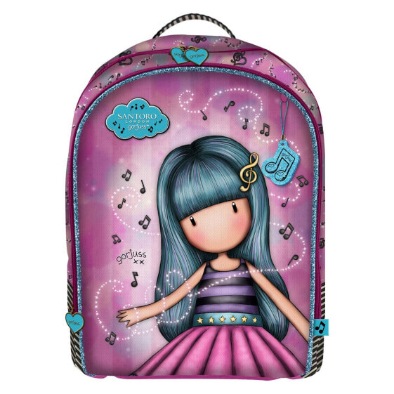 School Bag Dancing Among the Stars Gorjuss Dancing among the stars Pink (32 x 45 x 13.5 cm)