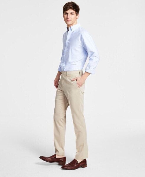Men's Modern-Fit Solid Dress Pants