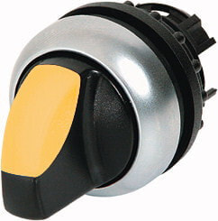 Eaton M22-WRLK-Y - Toggle switch - Black,Silver,Yellow - Plastic - IP66 - 29.7 mm - 45.9 mm