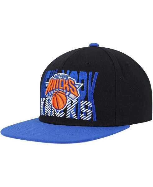 Бейсболка с наплечником New York Knicks черного цвета Mitchell & Ness