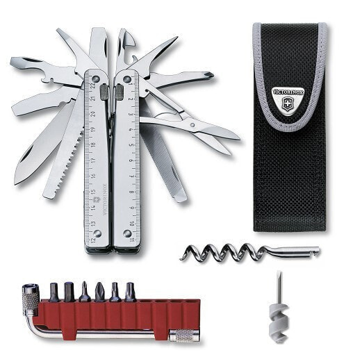 Мультитул нож Victorinox SwissTool с фиксированным лезвием - Мультинож - 38 функций - 11.5 см