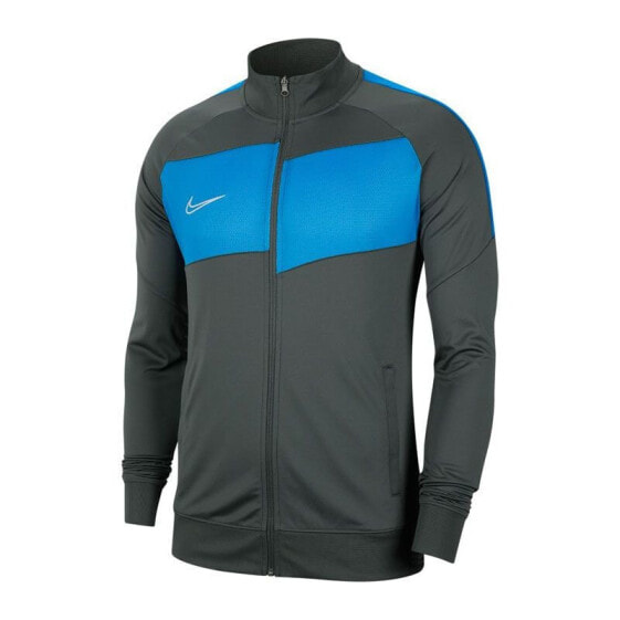 Мужская олимпийка спортивная на молнии синяя черная  Nike Dry Academy Pro Jacket M BV6918-067