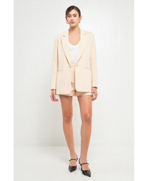 Women's Single Breasted Blazer