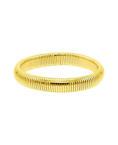 14K Gold-Plated Tall Omega Bracelet