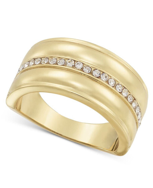 Crystal Gold-Tone Ring, Created for Macy's