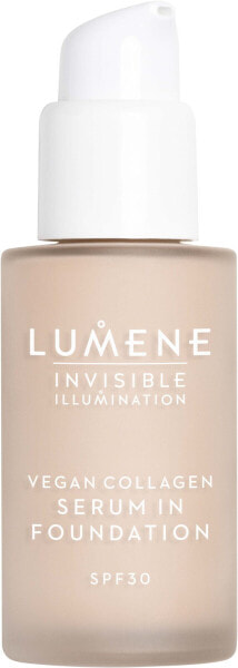 Lumene Invisible Illumination Vegan Collagen Ухаживающий тональный крем с эффектом сияния