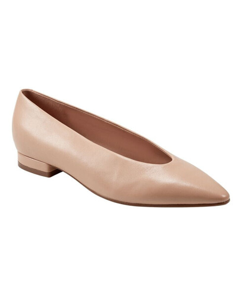 LTD Women's Gunner Pointy Toe Slip-on Dress Flats