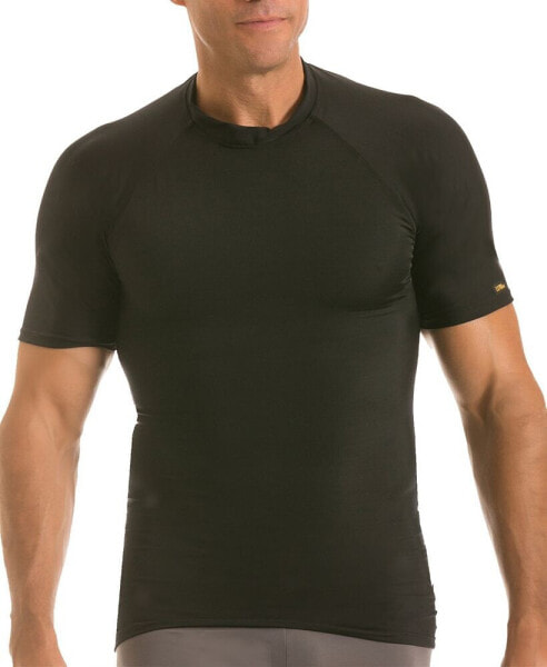 Men's Activewear Raglan Short Sleeve Crewneck T-shirt