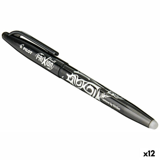 Ручка Pilot Frixion Ball Чёрный 0,7 mm (12 штук)