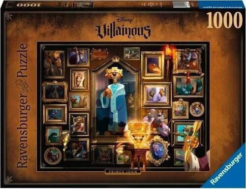 Ravensburger Puzzle 2D 1000 elementów Villainous. Rogaty Król