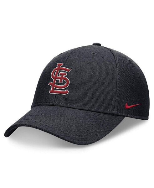 Men's Navy St. Louis Cardinals Evergreen Club Performance Adjustable Hat