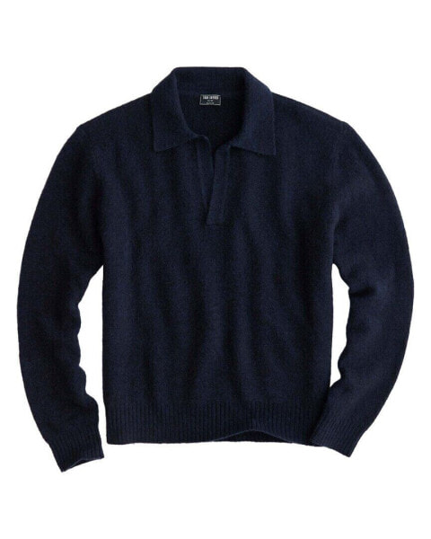 Todd Snyder Alpaca & Wool-Blend Polo Sweater Men's