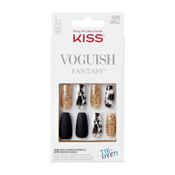 Накладные ногти Kiss Voguish Fantasy New York 28 шт.