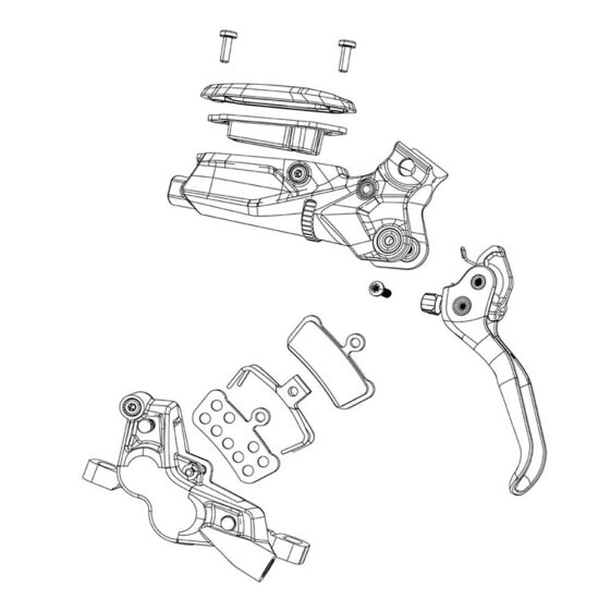 SRAM Road Organic/Steel Road/Elixir/DB Organic Disc Brake Pads 20 Pairs