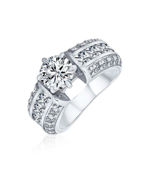 Кольцо Bling Jewelry Art Deco Style Engagement