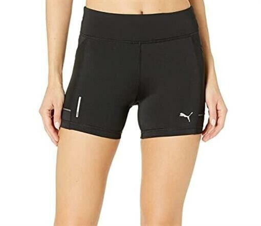 PUMA 257459 Womens Ignite Functional Running Shorts Black Size Small