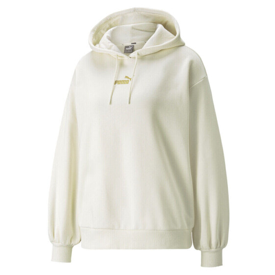 Puma Winterized Pullover Hoodie Womens White Casual Outerwear 848211-73