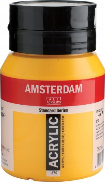 Artequipment Amsterdam Standard Series Acrylic Jar Azo Yellow Deep 270