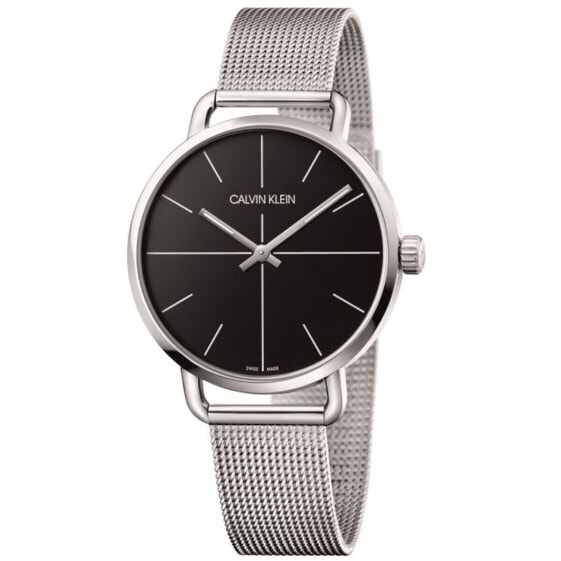 Мужские часы Calvin Klein K7B21121 Чёрный Серебристый