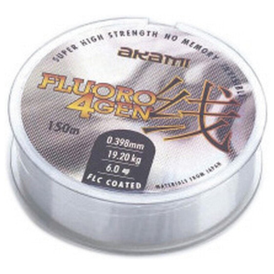 Флюорокарбоновая леска для рыбалки AKAMI 4GEN Fluorocarbon 150 м