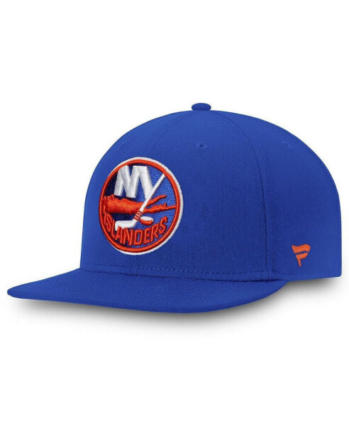 Men's Royal New York Islanders Core Primary Logo Fitted Hat