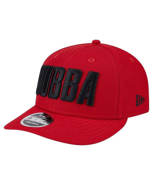 Men's Red Bubba Wallace Driver 9FIFTY Snapback Hat