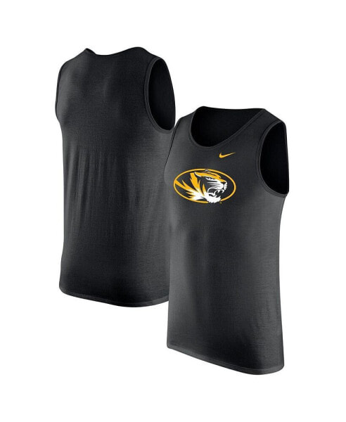 Men's Black Missouri Tigers Tank Top