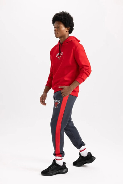 Fit Nba Chicago Bulls Standart Fit Jogger Eşofman Altı A9837ax23wn