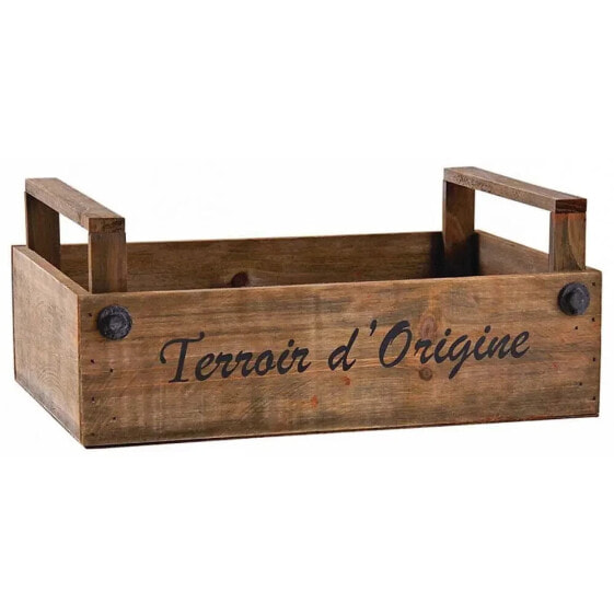 Gefärbte Holzkiste "Terroir d'Origine"