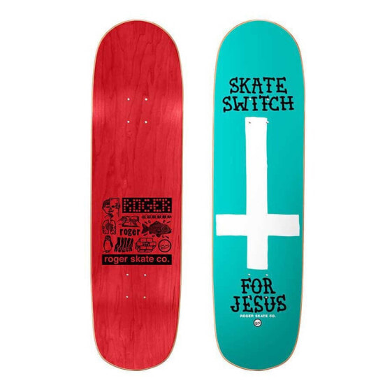 ROGER Skate Switch 8.625´´x32.16´´ High Concave Square Skateboard Deck