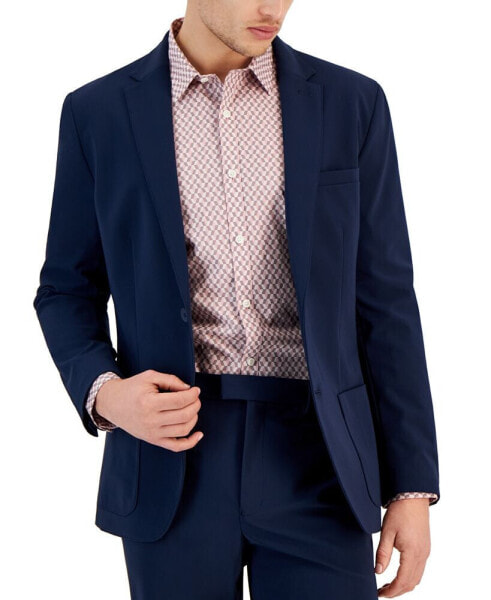 Men's Alfatech Notch Lapel Patch Pocket Blazer, Created for Macy's