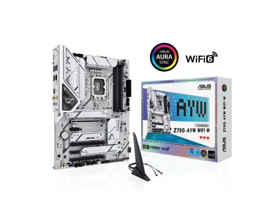 ASUS Z790-AYW WIFI W Intel Z790 (LGA 1700) ATX motherboard with PCIe 4.0, 3x M.2