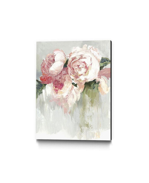 20" x 16" Peonies Museum Mounted Canvas Print