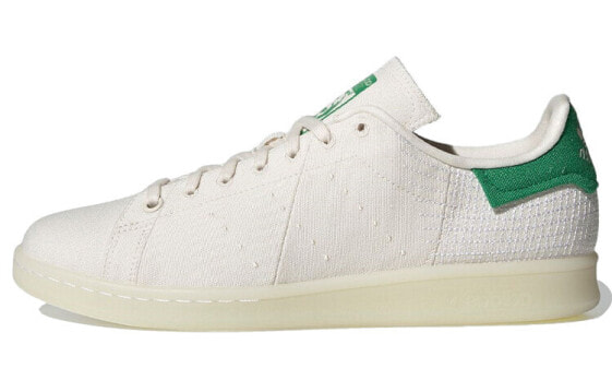 Кеды adidas Originals StanSmith Primeblue Бело-зеленого цвета 低帮 板鞋 для мужчин и женщин FX5599