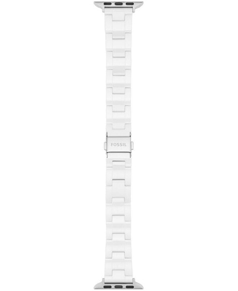 Часы Fossil Ceramic White Band Apple Watch