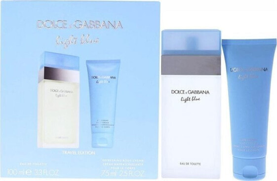 Dolce & Gabbana Light Blue Набор:Туалетная вода 100 мл + Парфюмированный крем для тела 75 мл