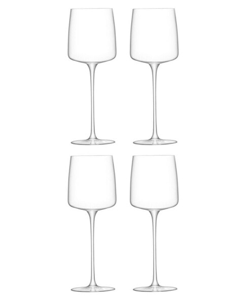 Metropolitan White Wine Glasses, Set of 4