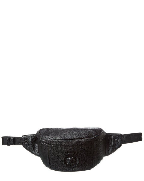 Ремень мужской Just Cavalli Tiger Logo Belt Bag черный
