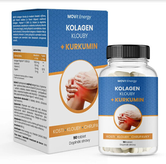 Collagen Joints + Curcumin 90 tablets