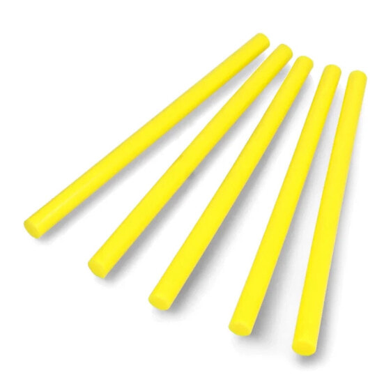 Hot glue 11,2/200mm Megatec - yellow - 5pcs