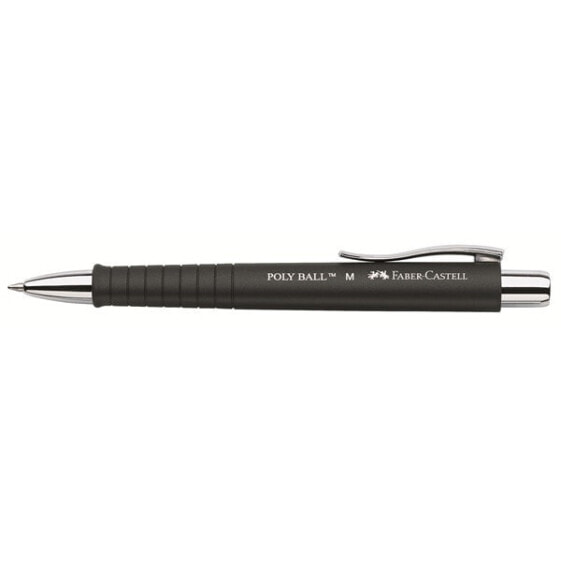 FABER-CASTELL 241199 - Clip - Clip-on retractable ballpoint pen - Blue - 1 pc(s) - Medium