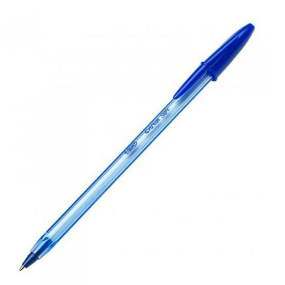 Ручка шариковая BIC Cristal Soft Прозрачный 1-2 мм Синий 50 предметов